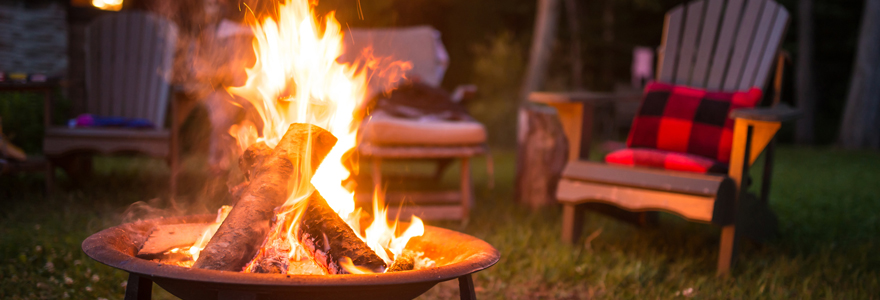 camping en nature chalet