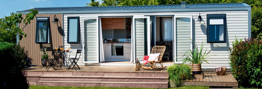 Mobil-home grand luxe pour toute la famille, vacances pas cher, vacances bord de mer